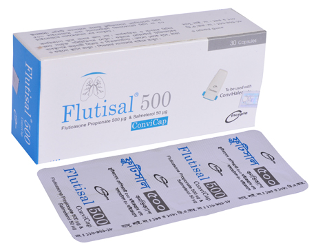 Picture of Flutisal 500 Capsule